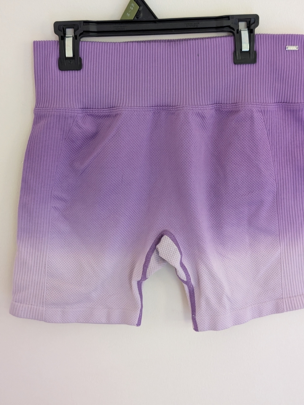 PINK Victoria's Secret Lavender Ombre High-Rise Athletic Shorts